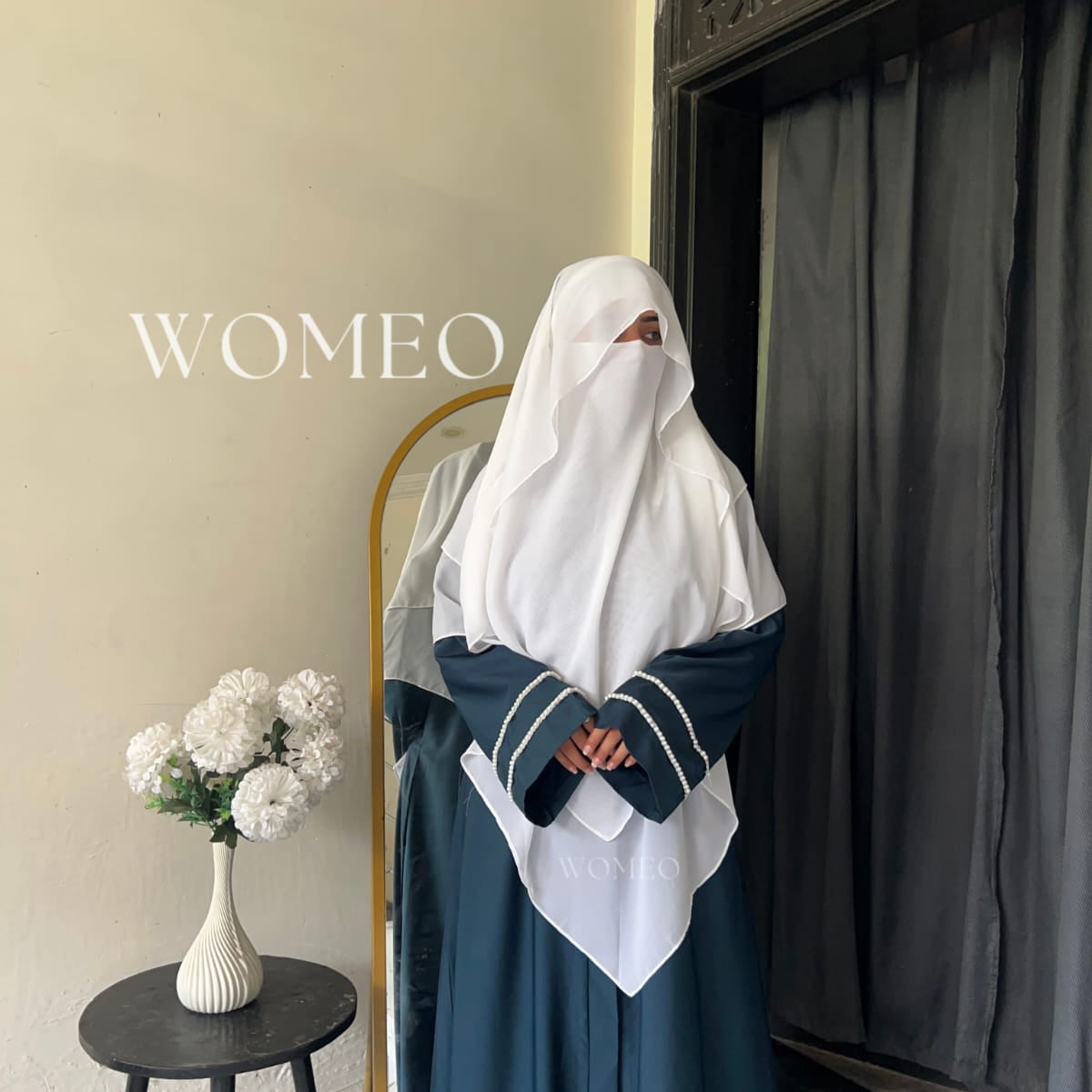 2 Layer Princess Hijab